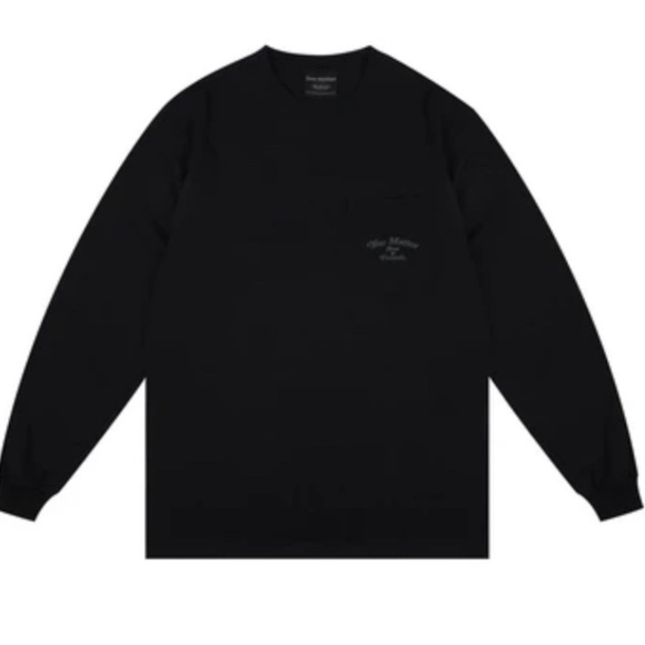 Demetrius Harmon You Matter Now & Forever Black Long Sleeve Pocket Tee XXXL - Picture 2 of 7